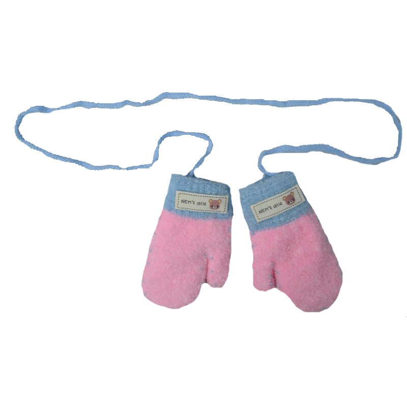 Manusi pentru fete Mini Junior GK189, Roz, Universal