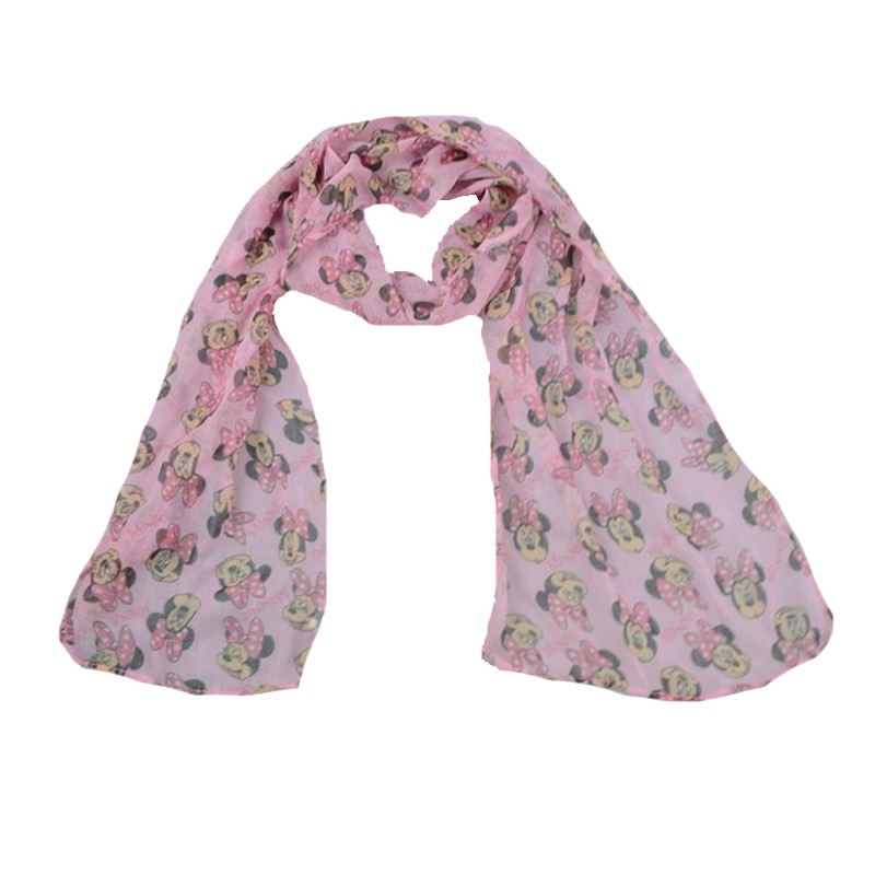 Esarfa pentru fete Minnie Mouse Sun City EP4239, Roz, Universal