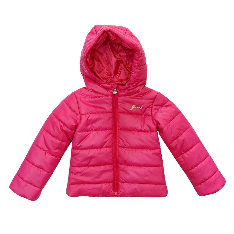 Geaca fete Guess Kids, fas, fucsia