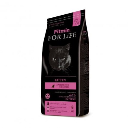 Hrana pentru pisici, Fitmin cat For Life, Kitten, 8 kg