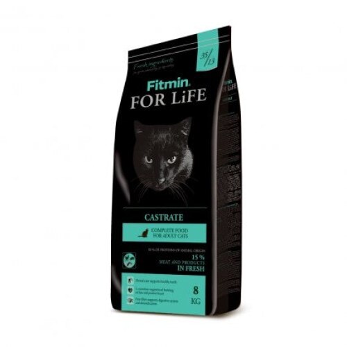 Hrana pentru pisici, Fitmin cat For Life, Castrate, 8 kg