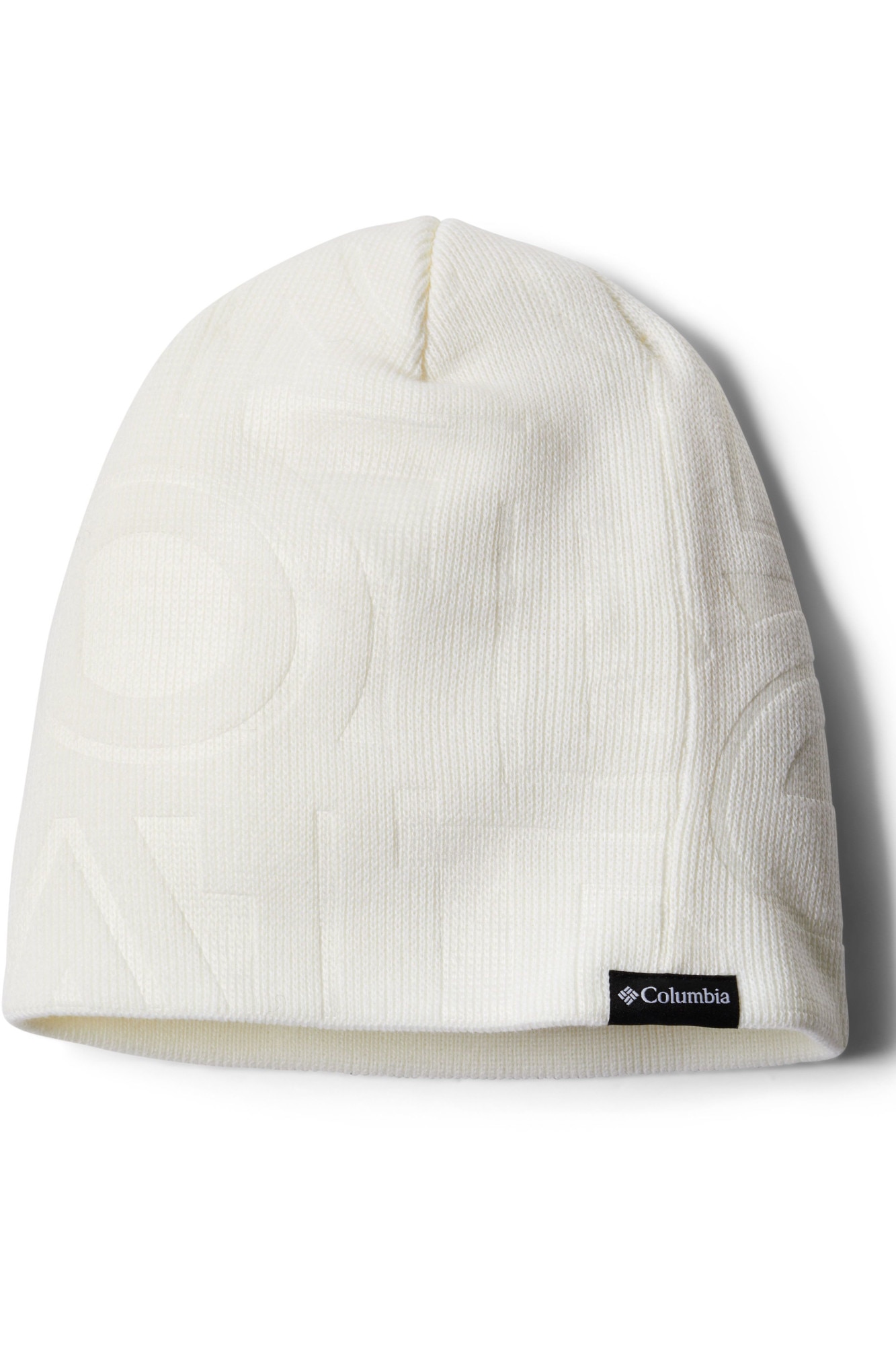 Caciula, Columbia City Trek Debossed Beanie, Alb