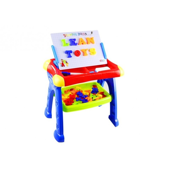 Tablita de desen magnetica cu litere si cifre