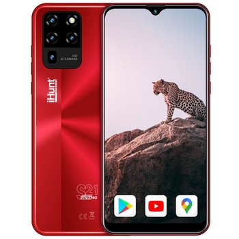 Telefon mobil iHunt S21 Ultra 4G 2021, Dual SIM, 16GB, 2GB RAM, 4G, Red Telefon mobil iHunt S21 Ultra 4G 2021, Dual SIM, 16GB, 2GB RAM, 4G, Red
