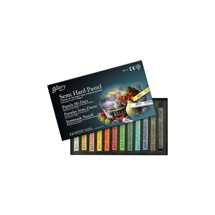 Сухи пастели Mungyo MPL-12, 12 цвята