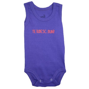 Body tip maieu pentru fete Pifou Model 5 BMF1-M, Mov, 74 cm Body tip maieu pentru fete Pifou Model 5 BMF1-M, Mov, 74 cm