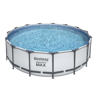 Piscina supraterana Bestway Steel Pro MAX™ 4.57m x 1.22m 56438 Piscina supraterana Bestway Steel Pro MAX™ 4.57m x 1.22m 56438