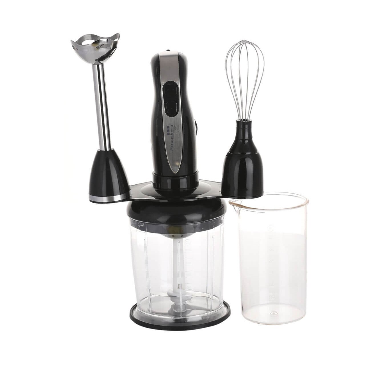 Blender electric 4in1,350W,220-240V,accesori incluse,negru