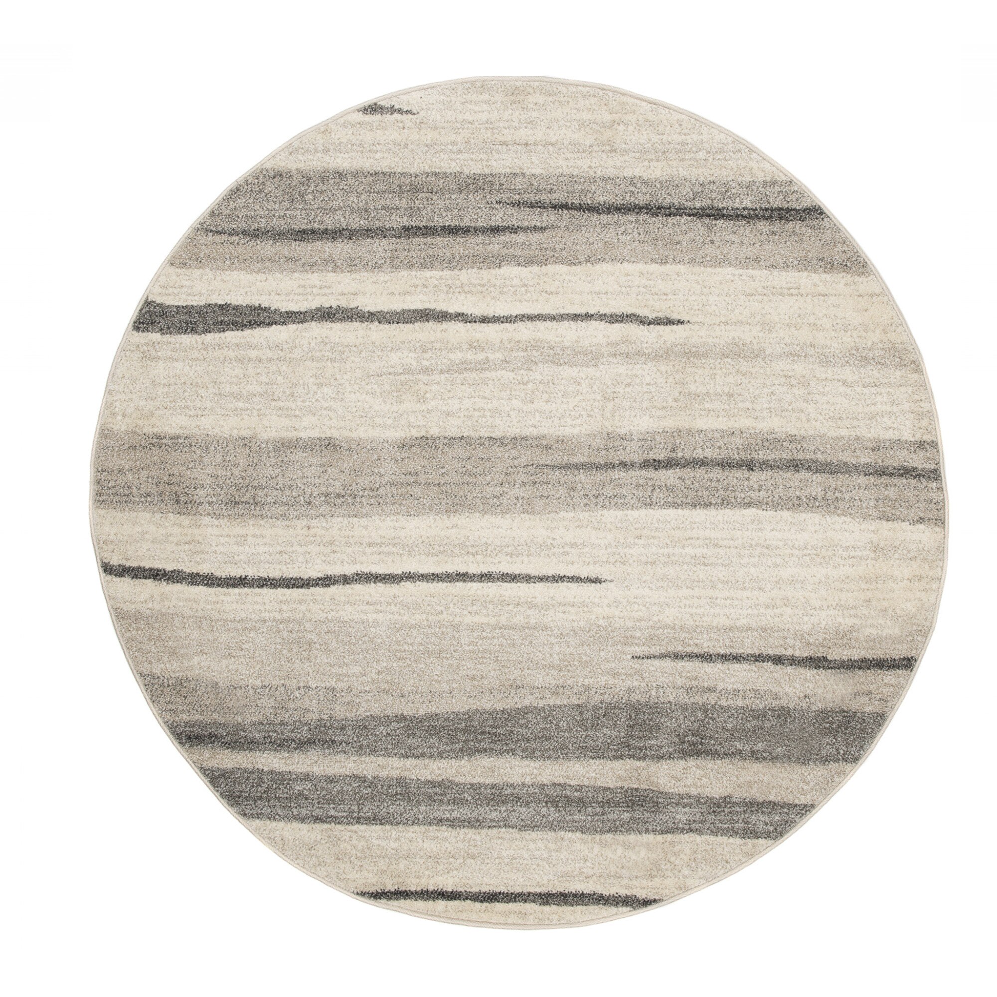 Covor Sari Circle Modern Chemex 3437A bej 100x100