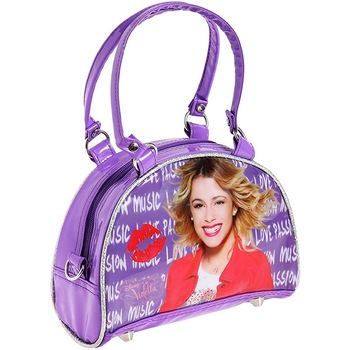 Geanta de mana/umar Disney, Violetta, Poliester/PVC, 18 x 27 x 10 cm, Violet Geanta de mana/umar Disney, Violetta, Poliester/PVC, 18 x 27 x 10 cm, Violet