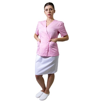 Bluza dama, PRIMA, Kimono si cordon, 65% Poliester, 35% Bumbac, Roz Deschis, Marimea M Bluza dama, PRIMA, Kimono si cordon, 65% Poliester, 35% Bumbac, Roz Deschis, Marimea M