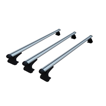 Set 3 bare portbagaj Renault Kangoo 1998 --> 2008 - Aluminiu - fixare cu suruburi - Cargo BT3/120 Set 3 bare portbagaj Renault Kangoo 1998 --> 2008 - Aluminiu - fixare cu suruburi - Cargo BT3/120