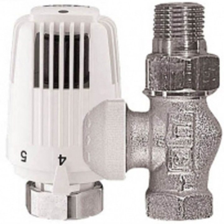 Robinet tur drept cu cap termostatic 1772360 HERZ Armaturen