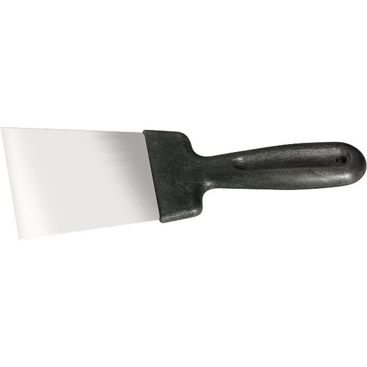 80mm spatulya rozsdamentes, műanyag nyéllel