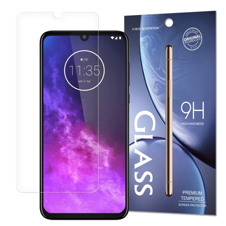 Протектор за телефон 9H от закалено стъкло за Motorola One Zoom