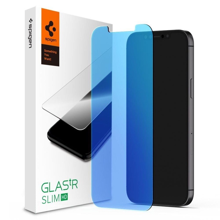 Kijelzővédő Apple iPhone 12 mobiltelefonhoz | Spigen Glas.Tr