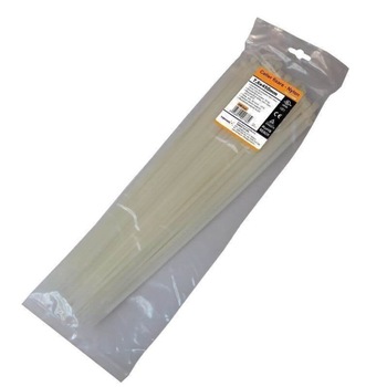 Set Coliere Fixare Nylon, 7.6 x 450mm, 100 Buc/Set, Alb Set Coliere Fixare Nylon, 7.6 x 450mm, 100 Buc/Set, Alb