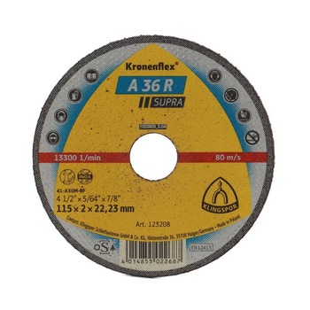 Disc Debitare Klingspor A36R Supra, Universal, Inox, 115 x 2 x 22mm Disc Debitare Klingspor A36R Supra, Universal, Inox, 115 x 2 x 22mm