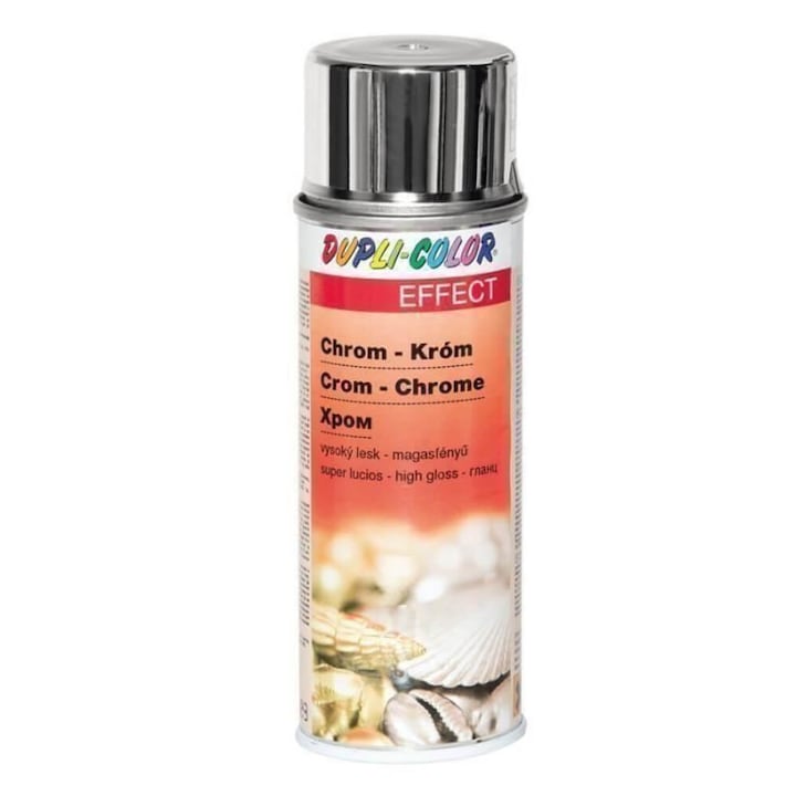 Vopsea Spray Lucioasa Cromat Dupli-Color, 200 ml