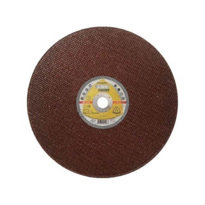 Klingspor A30N speciális vágótárcsa, acél, 400x3,5x25,4 mm