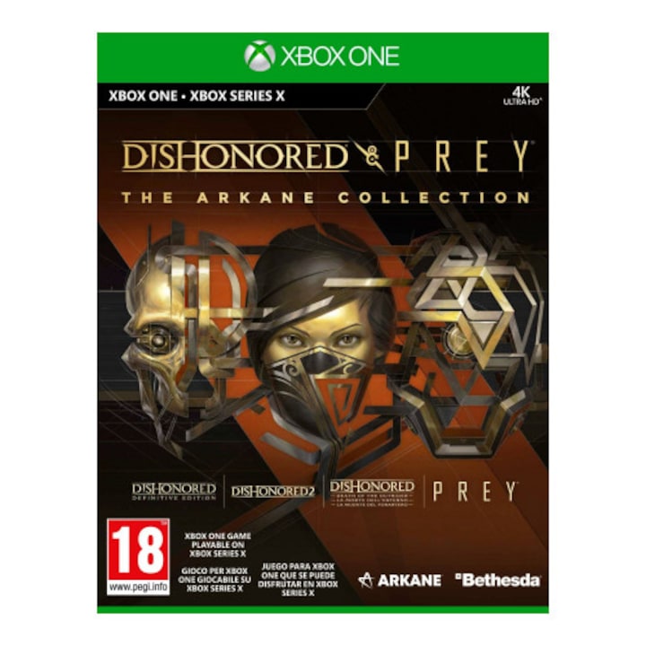 Dishonored & Prey The Arkane Collection Xbox One játék