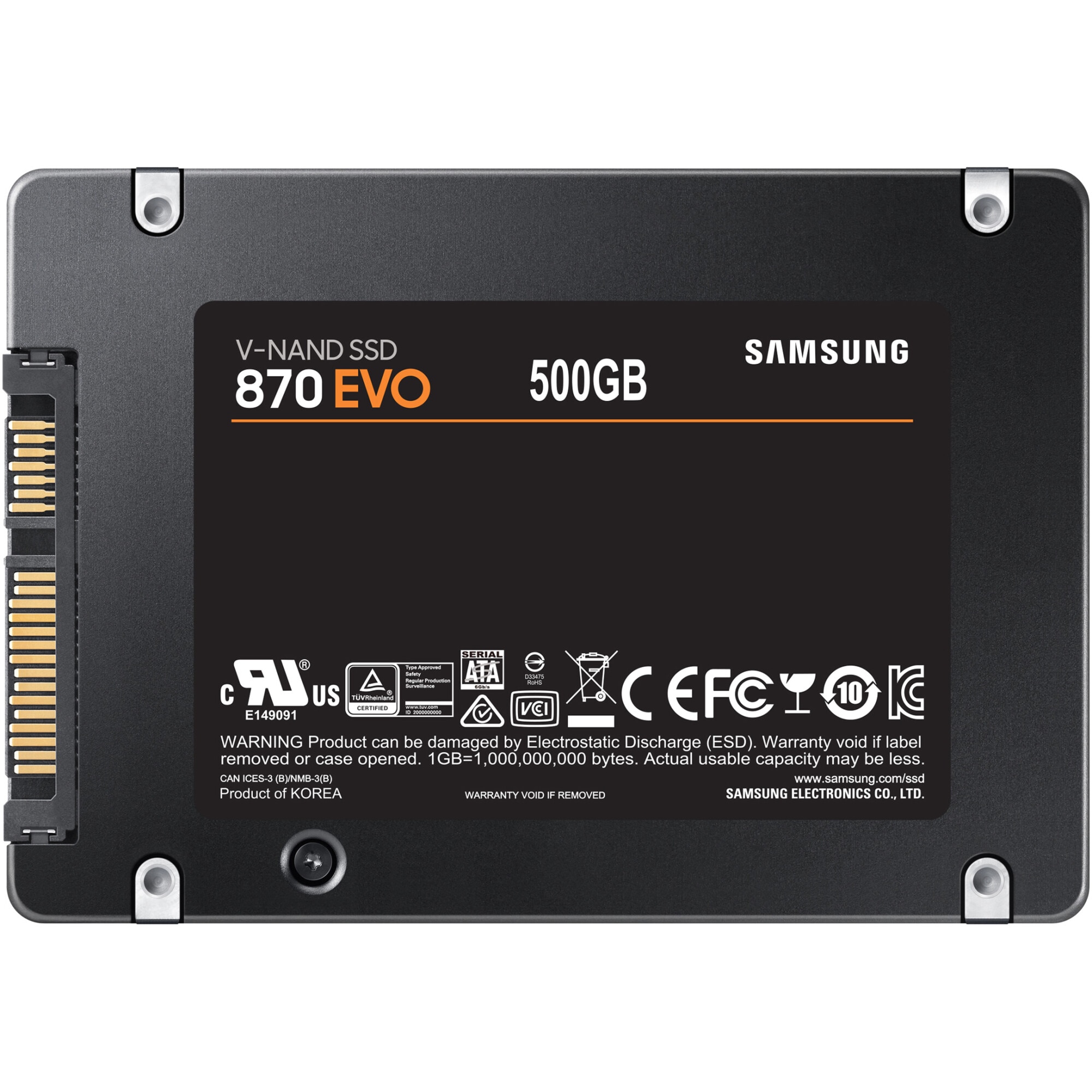 Air conditioner dishonest Sudan Solid State Drive (SSD) Samsung 870 EVO, 500GB, 2.5", SATA III - eMAG.ro