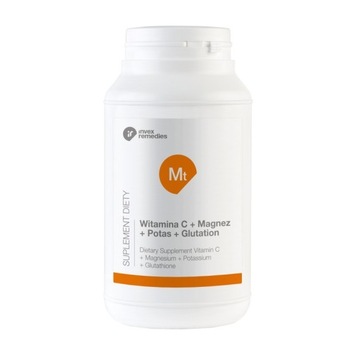 Supliment alimentar Invex Remedies Vitamina C Magneziu Potasiu Glutation 450g Supliment alimentar Invex Remedies Vitamina C Magneziu Potasiu Glutation 450g