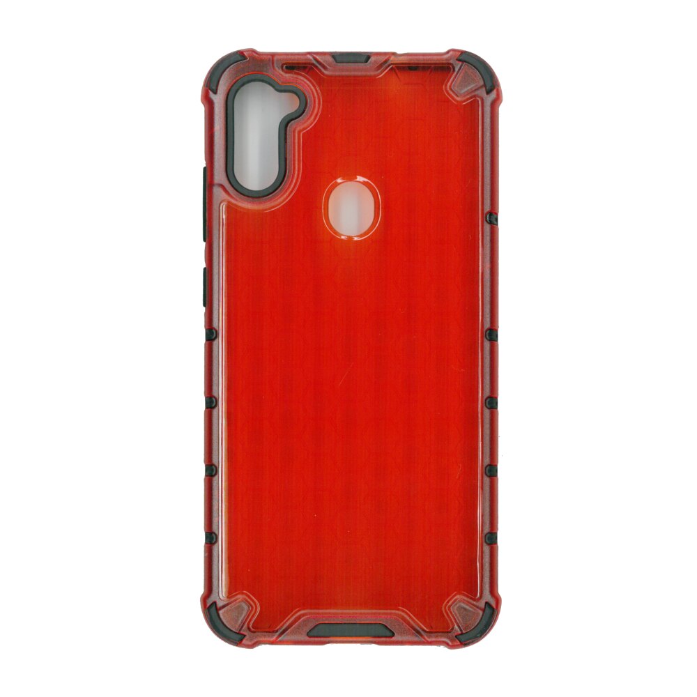 Husa protectie spate anti-shock hexa, pentru Samsung Galaxy A11, rosu