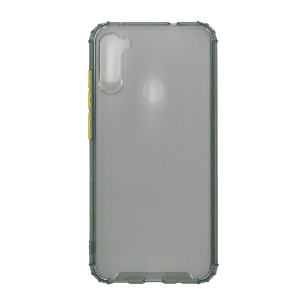 Husa din silicon anti crack, pentru Samsung Galaxy M11, gri