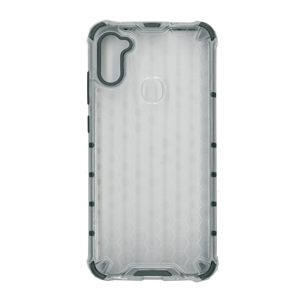 Husa protectie spate anti-shock hexa, pentru Samsung Galaxy A11, alb