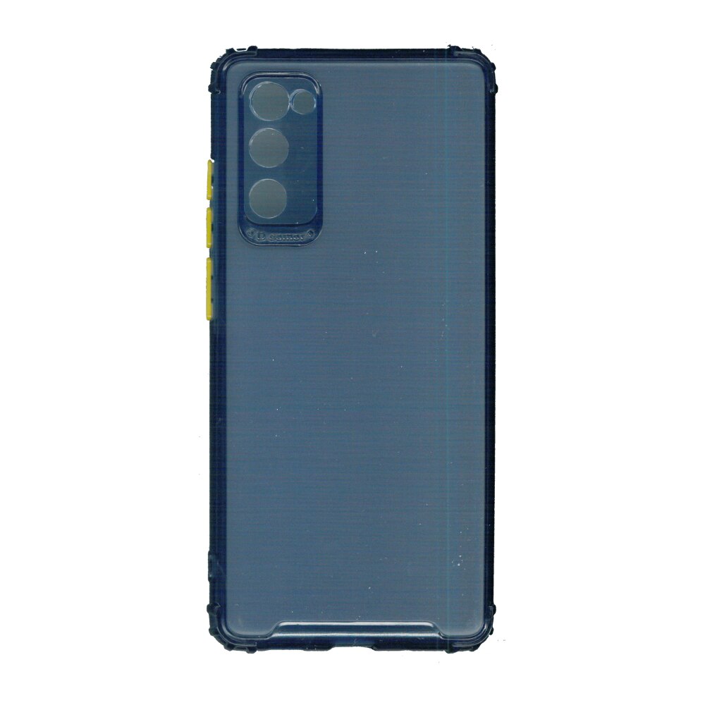 Husa din silicon anti crack, pentru Samsung Galaxy S20 FE, albastru