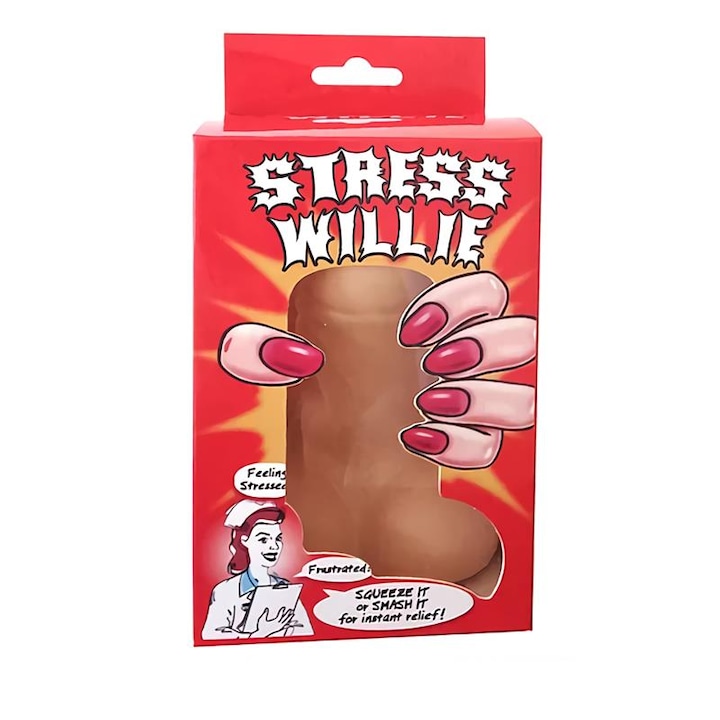 Jucarie Antistres Squeeze Stress Willy, Spencer & Fleetwood