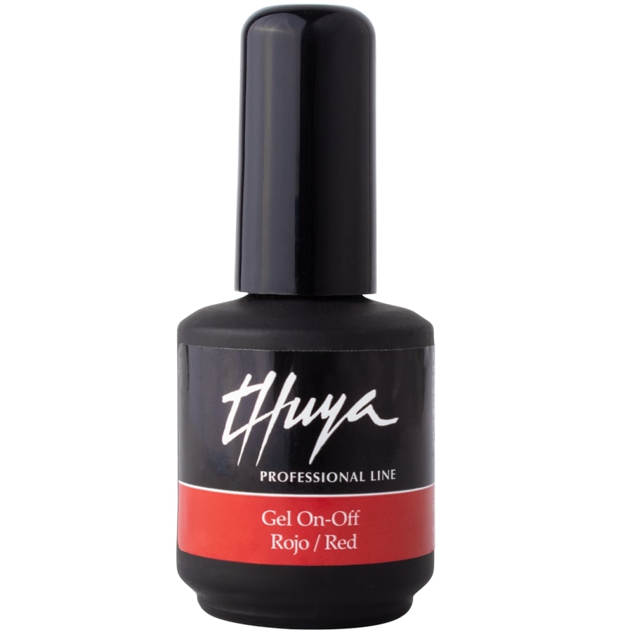 Gel On-Off, Red, oja semipermanenta, 14 ml, Thuya