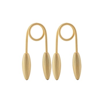 Set 2 accesorii decorative pentru draperii si perdele, ILFY, KWCT07-BE, gold Set 2 accesorii decorative pentru draperii si perdele, ILFY, KWCT07-BE, gold