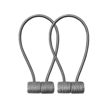 Set 2 magneti decorativi pentru draperii si perdele, ILFY, KWCT09-DG, gri inchis Set 2 magneti decorativi pentru draperii si perdele, ILFY, KWCT09-DG, gri inchis