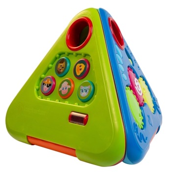 Piramida interactiva Imaginarium Activity Secret Pyramid cu sunete, lumini si activitati pe partile interioare si exterioare Piramida interactiva Imaginarium Activity Secret Pyramid cu sunete, lumini si activitati pe partile interioare si exterioare