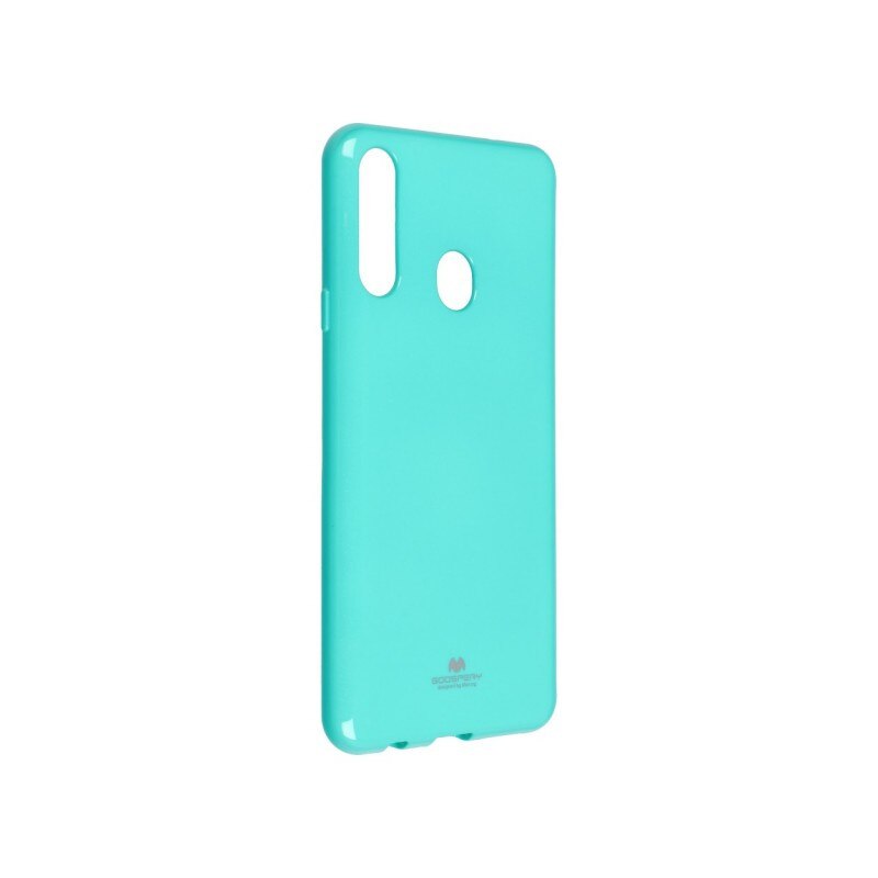Husa Spate Jelly Case Mercury Goospery Metal Compatibila Cu Samsung Galaxy A20s, Silicon, Verde Menta