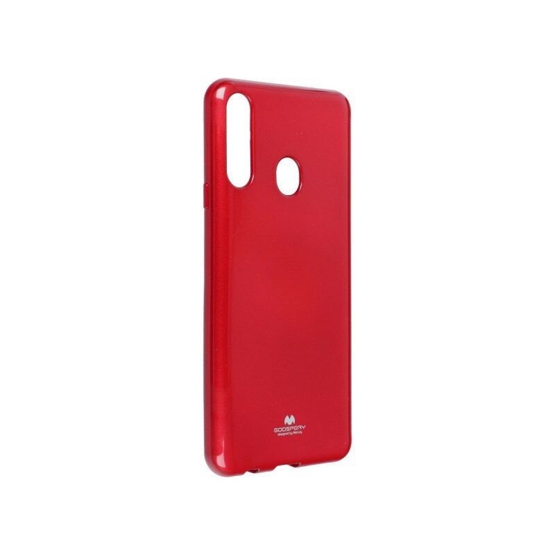 Husa Spate Jelly Case Mercury Goospery Metal Compatibila Cu Samsung Galaxy A20s, Silicon, Rosu