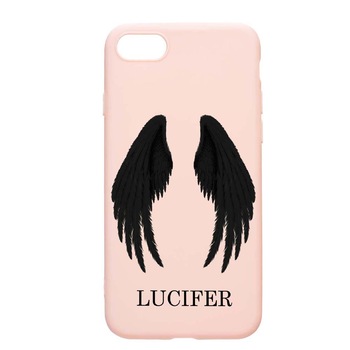 Husa Apple iPhone SE 2 / iPhone 7 / iPhone 8, Lucifer, rezistenta la uzura, anti-alunecare, din silicon Premium, PinkSand, PS298 Husa Apple iPhone SE 2 / iPhone 7 / iPhone 8, Lucifer, rezistenta la uzura, anti-alunecare, din silicon Premium, PinkSand, PS298