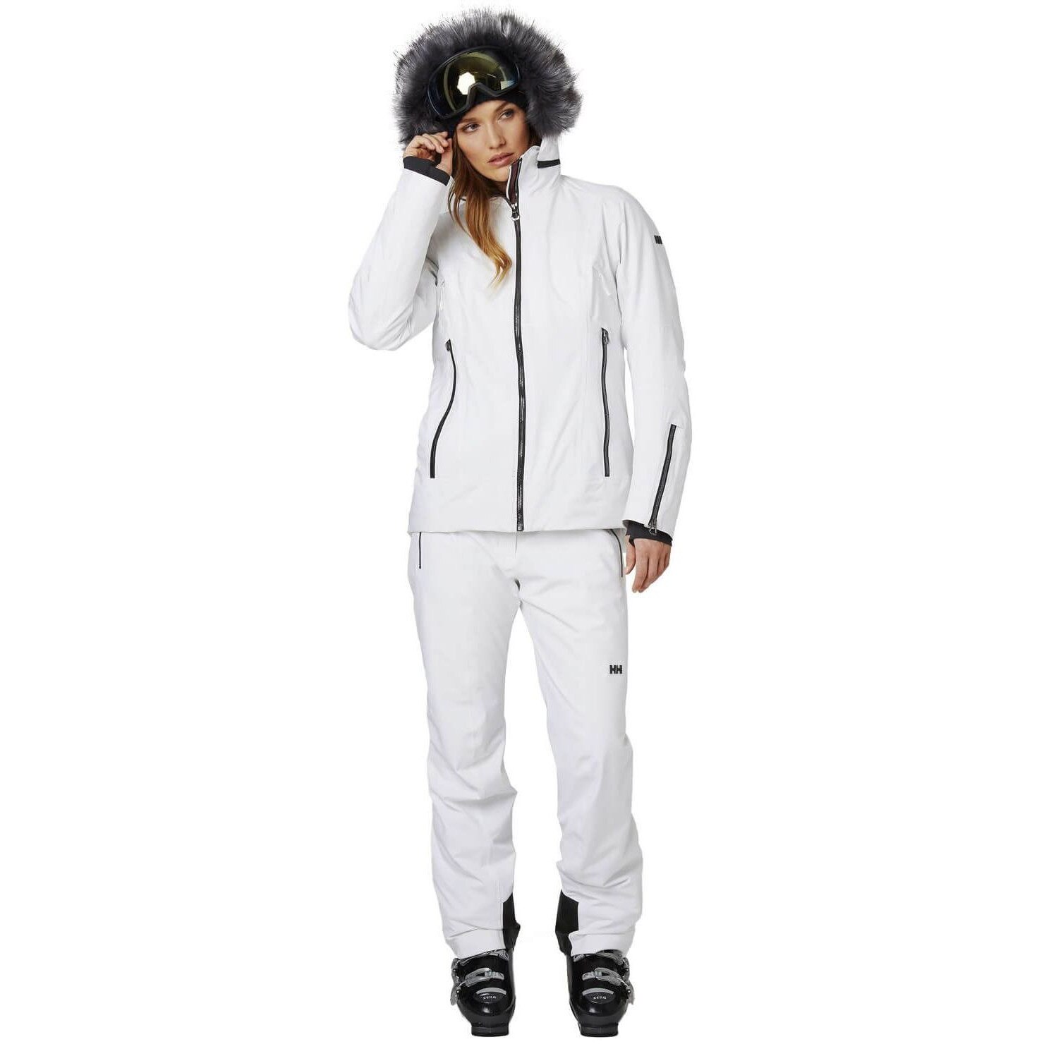 Geaca tehnologica de schi si snowboard, Helly Hansen W Snowdancer Jacket, Alb