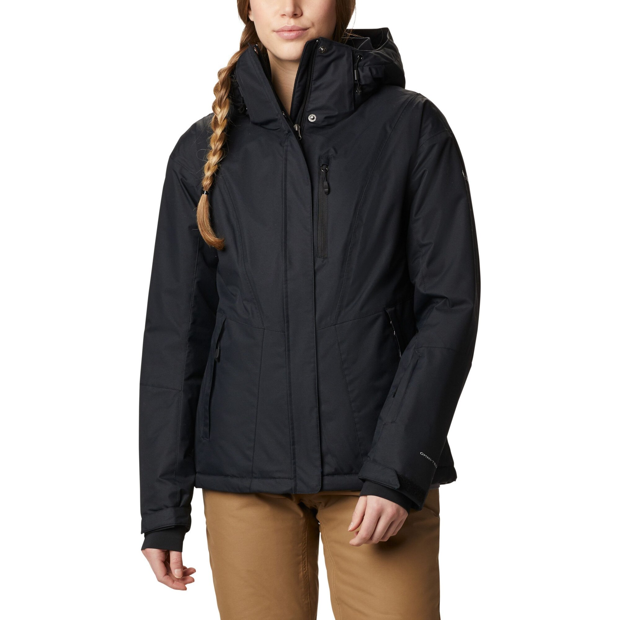 Geaca tehnologica de schi si snowboard, Columbia Last Tracks Insulated Jacket, Negru, XL INTL