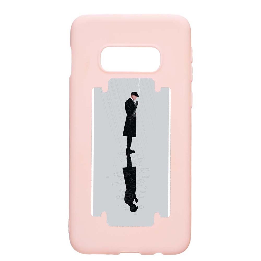 Husa Samsung Galaxy S10e, Peaky Blinders, rezistenta la uzura, anti-alunecare, din silicon Premium, PinkSand, PS386