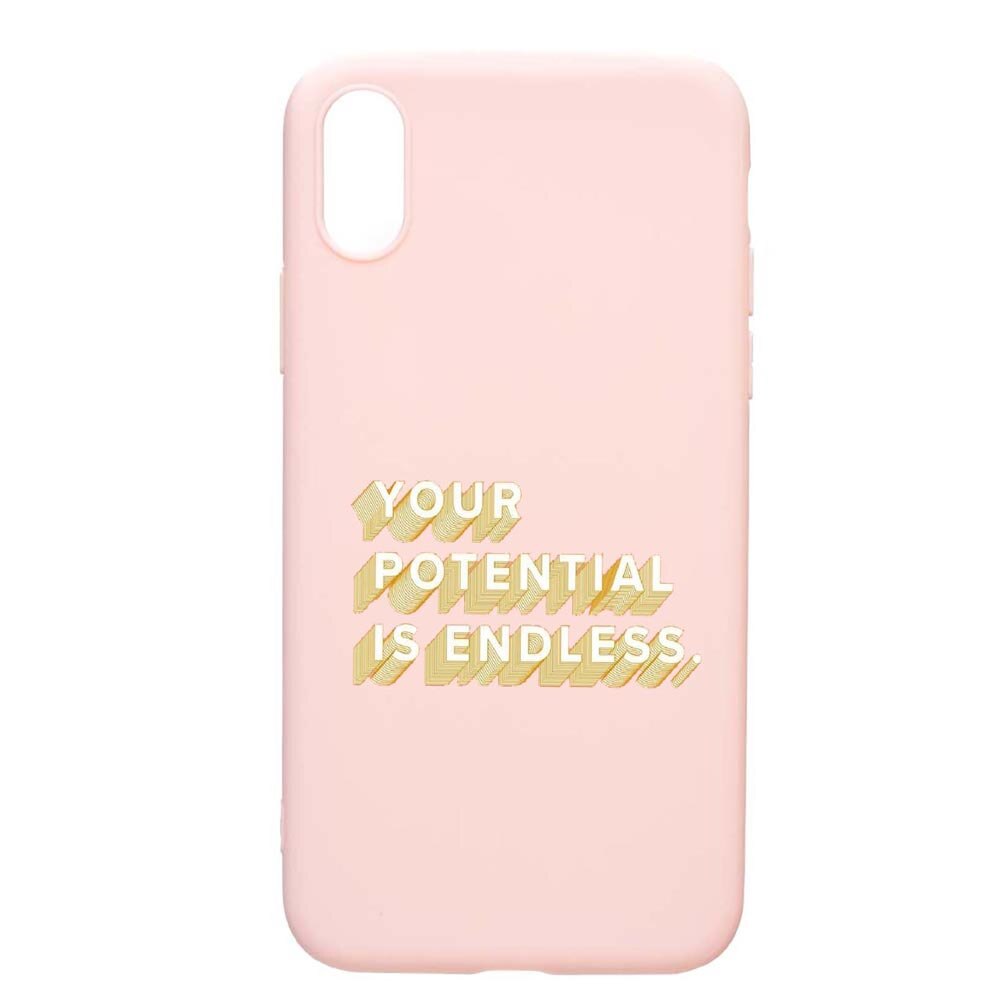 Husa Samsung Galaxy A10, Endless, rezistenta la uzura, anti-alunecare, din silicon Premium, PinkSand, PS484