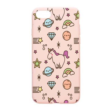 Husa Apple iPhone SE 2 / iPhone 7 / iPhone 8, Unicorn - Universe, rezistenta la uzura, anti-alunecare, din silicon Premium, PinkSand, PS526 Husa Apple iPhone SE 2 / iPhone 7 / iPhone 8, Unicorn - Universe, rezistenta la uzura, anti-alunecare, din silicon Premium, PinkSand, PS526