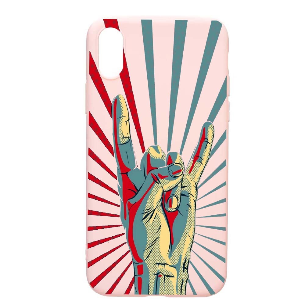 Husa Samsung Galaxy A10, Rock, rezistenta la uzura, anti-alunecare, din silicon Premium, PinkSand, PS530