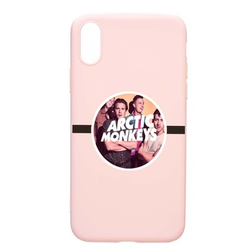 Husa Apple iPhone XS / X, Arctic Monkey, rezistenta la uzura, anti-alunecare, din silicon Premium, PinkSand, PS549 Husa Apple iPhone XS / X, Arctic Monkey, rezistenta la uzura, anti-alunecare, din silicon Premium, PinkSand, PS549