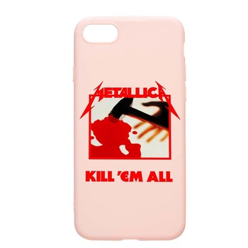 Husa Apple iPhone SE 2 / iPhone 7 / iPhone 8, Metallica, rezistenta la uzura, anti-alunecare, din silicon Premium, PinkSand, PS543 Husa Apple iPhone SE 2 / iPhone 7 / iPhone 8, Metallica, rezistenta la uzura, anti-alunecare, din silicon Premium, PinkSand, PS543