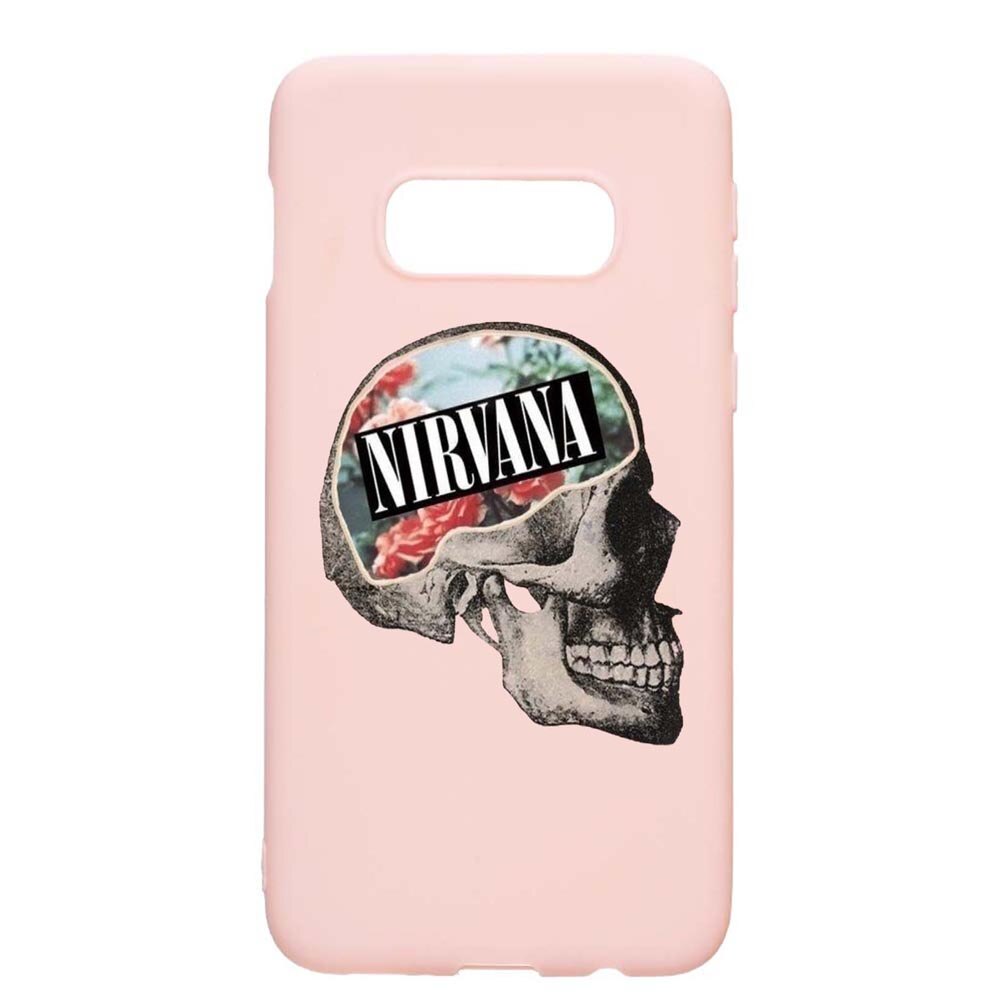 Husa Samsung Galaxy S10e, Nirvana, rezistenta la uzura, anti-alunecare, din silicon Premium, PinkSand, PS535