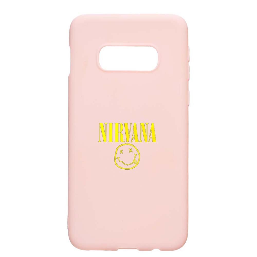Husa Samsung Galaxy S10e, Nirvana, rezistenta la uzura, anti-alunecare, din silicon Premium, PinkSand, PS540