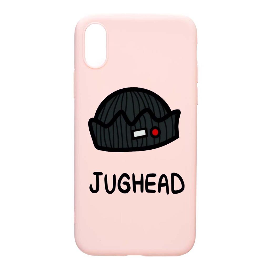Husa Samsung Galaxy A10, Riverdale Jughead, rezistenta la uzura, anti-alunecare, din silicon Premium, PinkSand, PS611